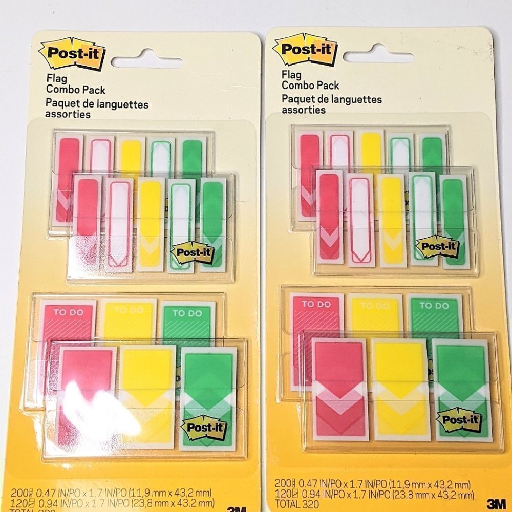 Post It Flag Combo Pack